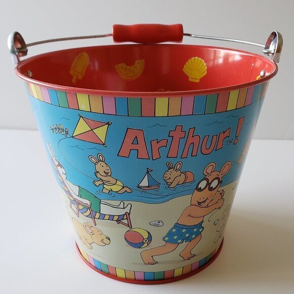 Vintage Arthur Metal Sand Pail - Picture 1 of 8